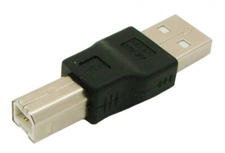 Adaptér, redukcia z USB na USB male B-type